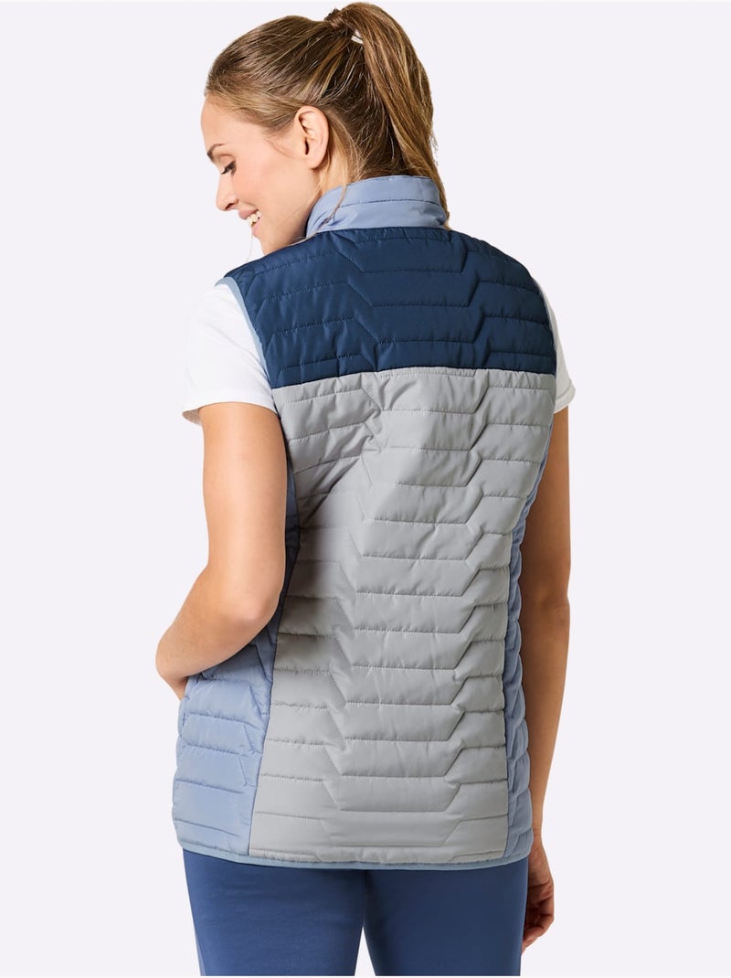 Gilet matelassé - taille standard - witt Bleu foncé - Kiabi