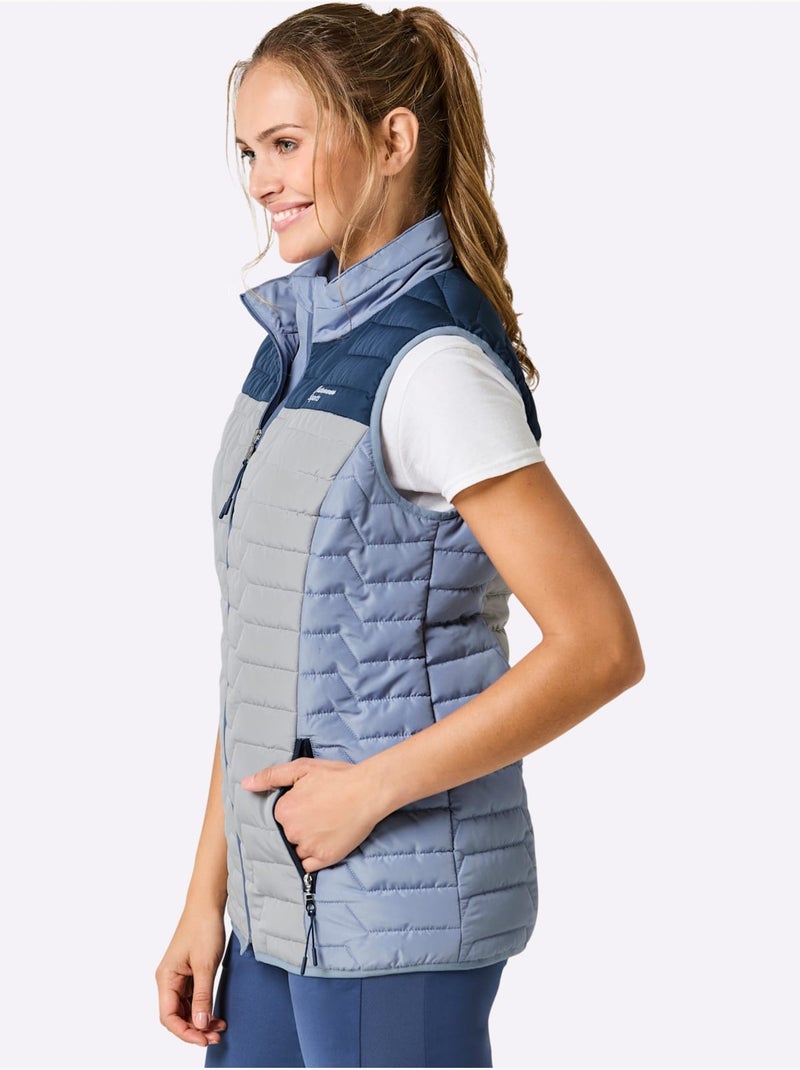 Gilet matelassé - taille standard - witt Bleu foncé - Kiabi