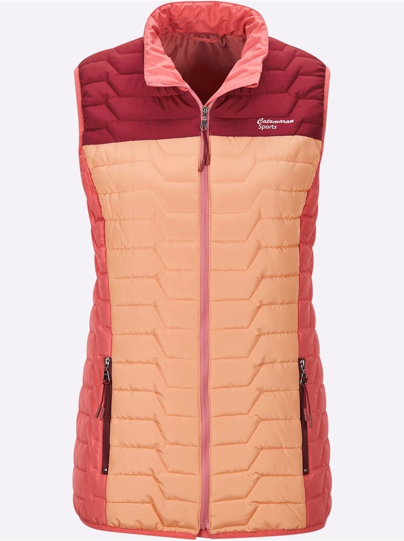 Gilet matelassé - taille standard - witt Cerise - Kiabi