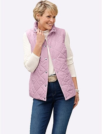 Gilet matelassé 2 poches latérales - taille standard - moda vilona