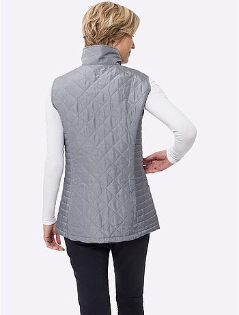 Gilet matelassé avec applications - taille standard - moda vilona