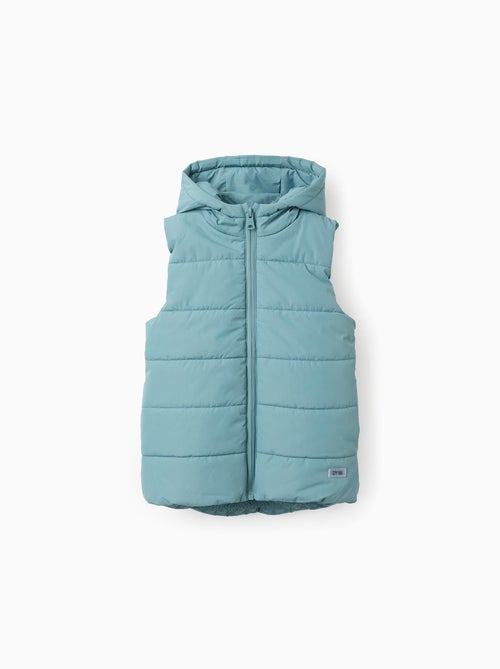 Gilet Matelassé avec Capuche - Kiabi