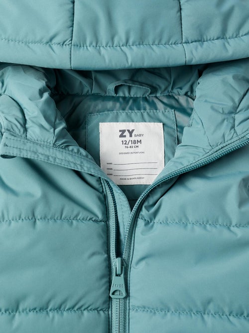 Gilet Matelassé avec Capuche - Kiabi