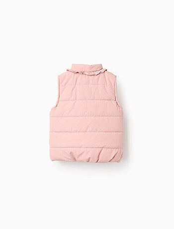 Gilet Matelassé avec Doublure en Polaire