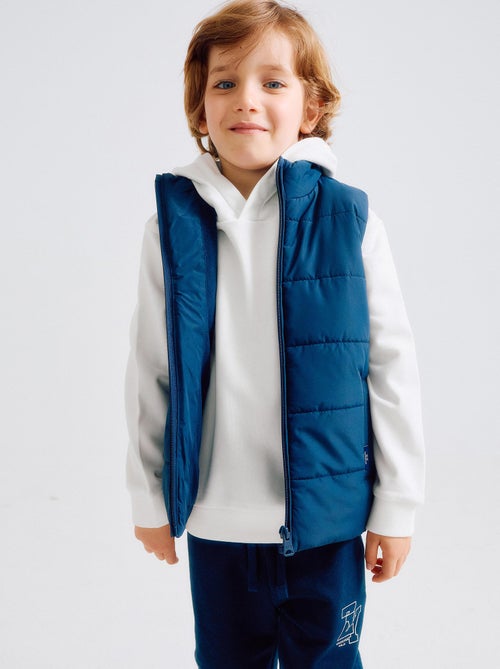 Gilet Matelassé avec Doublure Polaire - Kiabi