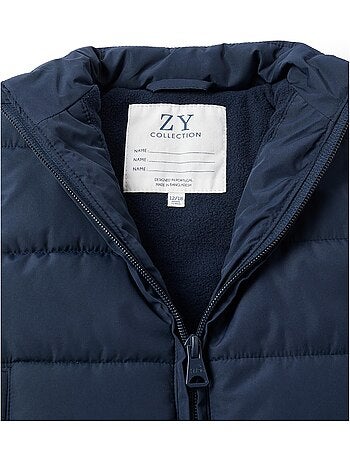 Gilet Matelassé avec Doublure Polaire