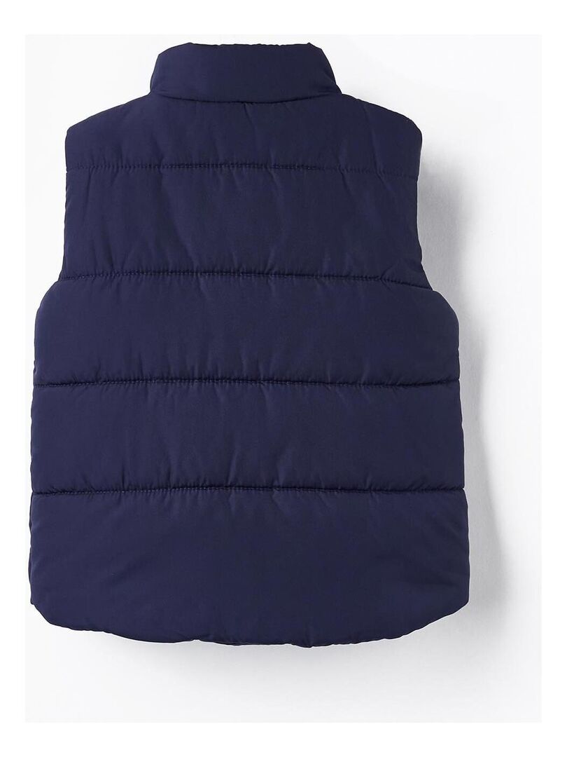 Gilet Matelassé Doublé Polaire - Chaud, Sans Manches, Parfait Pour Les Looks Décontractés D'hiver