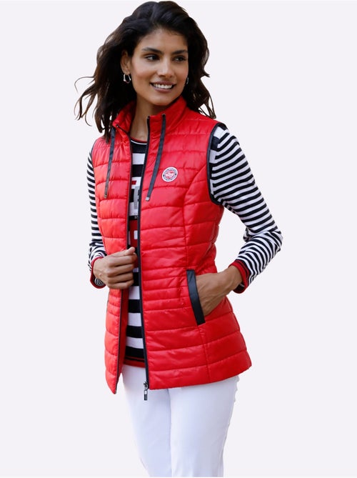 Gilet Matelassé Brillance Discrète - Taille Standard - Moda Vilona - Kiabi Gilet Matelassé Brillance Discrète - Taille Standard - Moda Vilona - Kiabi