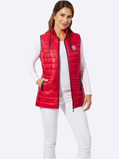 Gilet Matelassé Brillance Discrète - Taille Standard - Moda Vilona - Kiabi Gilet Matelassé Brillance Discrète - Taille Standard - Moda Vilona - Kiabi