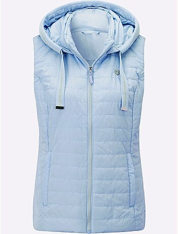 Gilet Matelassé Capuche Avec Coulisse Et Lien à Nouer - Taille Standard - Witt