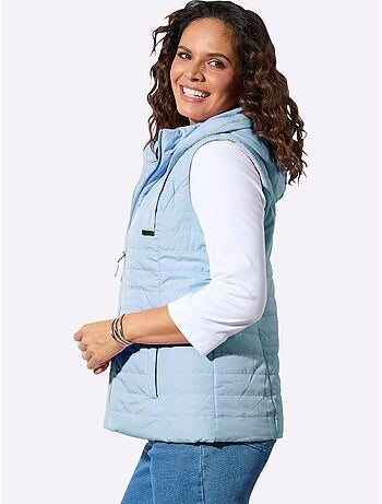 Gilet Matelassé Capuche Avec Coulisse Et Lien à Nouer - Taille Standard - Witt