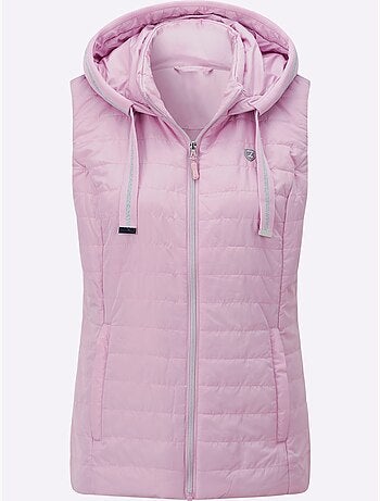 Gilet Matelassé Capuche Avec Coulisse Et Lien à Nouer - Taille Standard - Witt