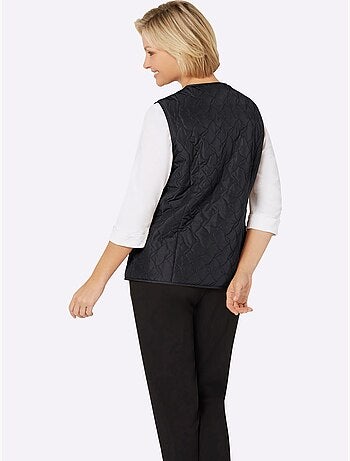 Gilet matelassé doublée et matelassée - taille standard - moda vilona