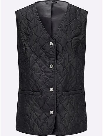 Gilet matelassé doublée et matelassée - taille standard - moda vilona