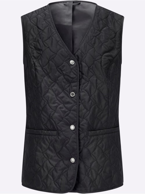 Gilet matelassé doublée et matelassée - taille standard - moda vilona - Kiabi