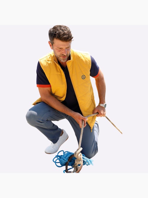 Gilet matelassé doublure contrastée - taille standard - witt - Kiabi