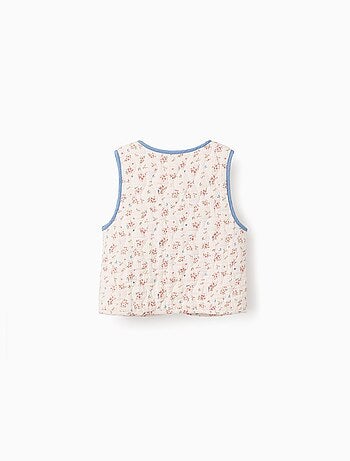 Gilet Matelassé Floral