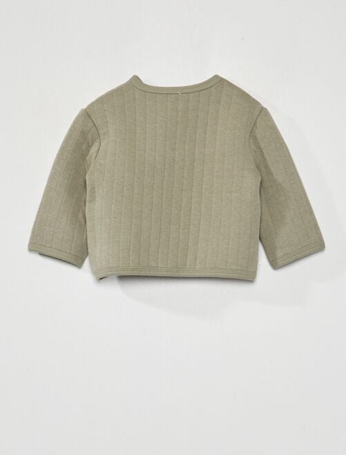 Gilet Personnalisé Pour Bébé - Broderie Sur Mesure - Message Au Choix - Taille Newborn - Neuf Sans Étiquettes