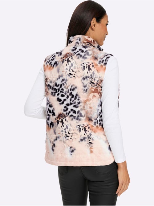 Gilet matelassé imprimé mode - taille standard - helline - Kiabi Gilet matelassé imprimé mode - taille standard - helline - Kiabi
