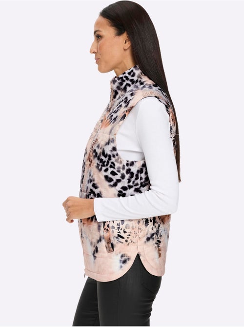 Gilet matelassé imprimé mode - taille standard - helline - Kiabi Gilet matelassé imprimé mode - taille standard - helline - Kiabi