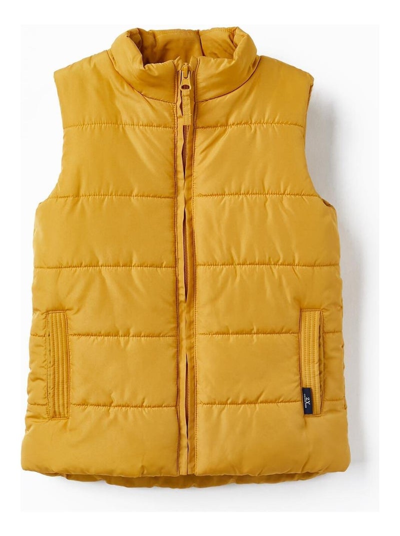 Gilet matelassé jaune pour garçon ROYALS OFF DUTY Jaune - Kiabi