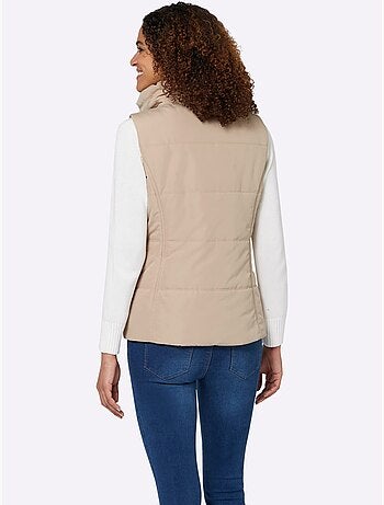 Gilet matelassé joli aspect contrasté - taille standard - witt