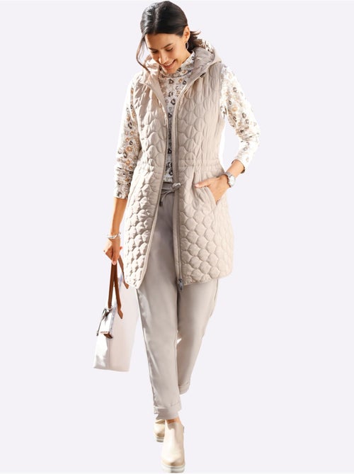 Gilet matelassé joli matelassage - taille standard - witt - Kiabi Gilet matelassé joli matelassage - taille standard - witt - Kiabi