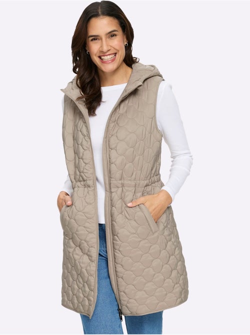 Gilet matelassé joli matelassage - taille standard - witt - Kiabi Gilet matelassé joli matelassage - taille standard - witt - Kiabi