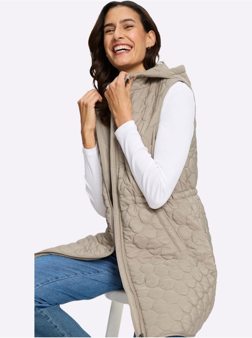 Gilet matelassé joli matelassage - taille standard - witt - Kiabi Gilet matelassé joli matelassage - taille standard - witt - Kiabi