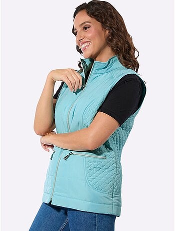 Gilet Matelassé Mélange De Motifs Matelassés - Taille Standard - Witt