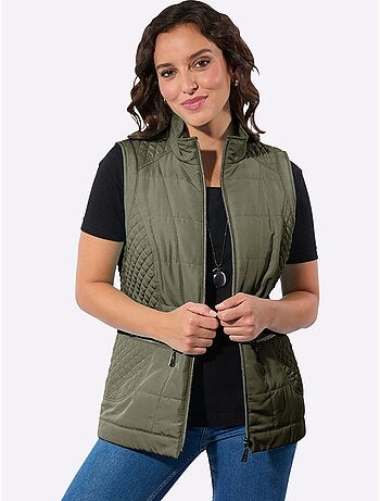 Gilet matelassé mélange de motifs matelassés - taille standard - witt
