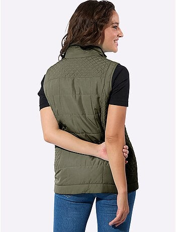 Gilet matelassé mélange de motifs matelassés - taille standard - witt