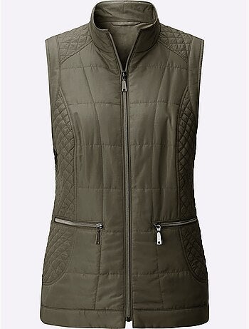 Gilet matelassé mélange de motifs matelassés - taille standard - witt