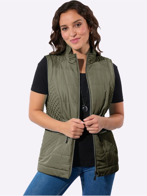 Gilet matelassé mélange de motifs matelassés - taille standard - witt - Kiabi Gilet matelassé mélange de motifs matelassés - taille standard - witt - Kiabi