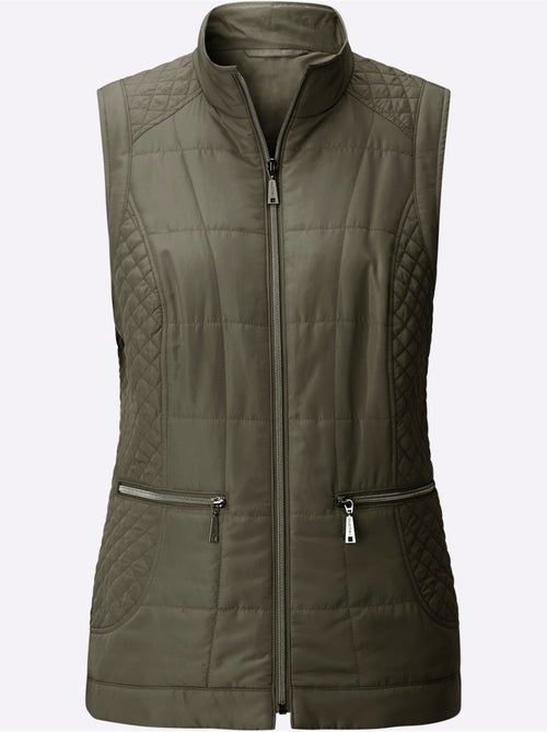 Gilet matelassé mélange de motifs matelassés - taille standard - witt - Kiabi Gilet matelassé mélange de motifs matelassés - taille standard - witt - Kiabi