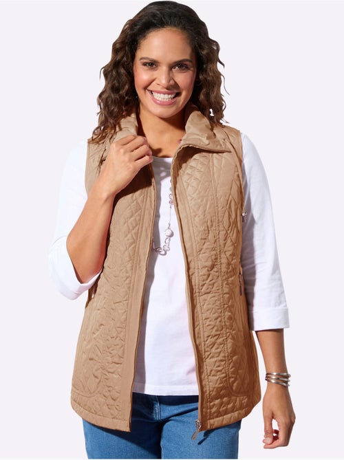 Gilet Matelassé Piquage élégant - Taille Standard - Witt - Kiabi