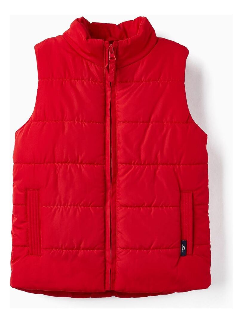 Gilet rouge garcon sale