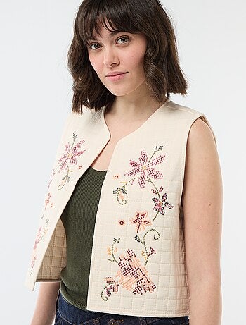 Gilet matelassé sans manches