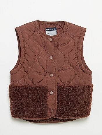Gilet matelassé sans manches