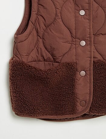 Gilet matelassé sans manches
