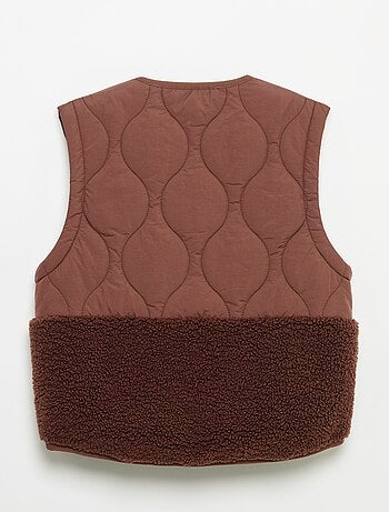 Gilet matelassé sans manches