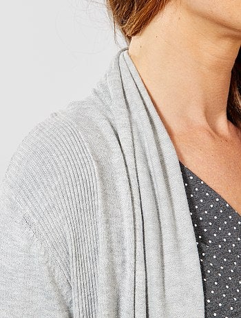 Gilet maternité à pans - Kiabi