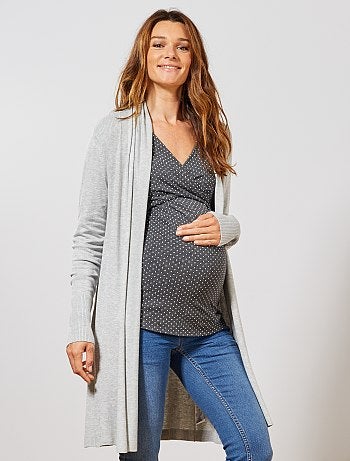 Gilet maternité à pans - Kiabi