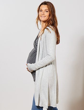 Gilet maternité à pans - Kiabi