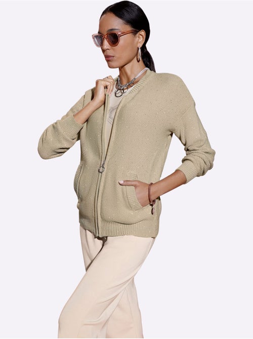 Gilet Mélange De Cotons Agréable à Porter - Taille Standard - Helline - Kiabi