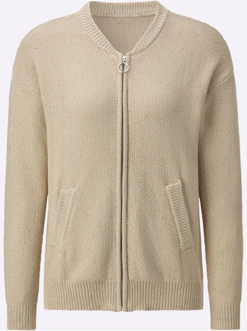 Gilet Mélange De Cotons Agréable à Porter - Taille Standard - Helline - Kiabi
