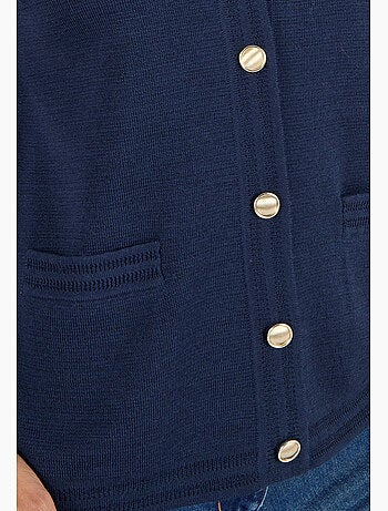 Gilet mélange laine - Damart