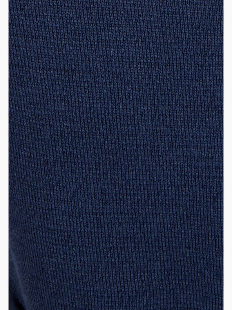 Gilet mélange laine - Damart Bleu marine - Kiabi