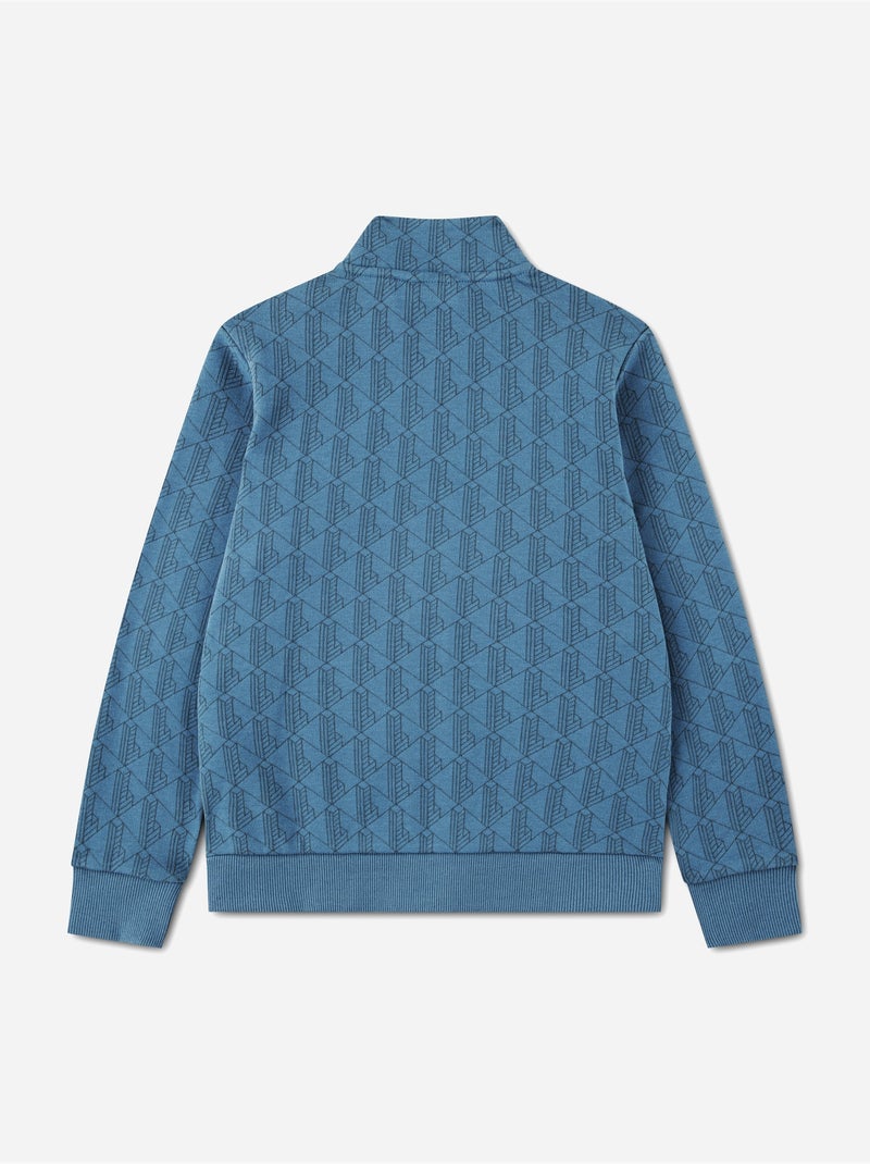 Gilet monogram  - lacoste Bleu - Kiabi