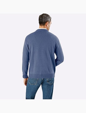 Gilet motif tricoté délicat - taille standard - moda vilona